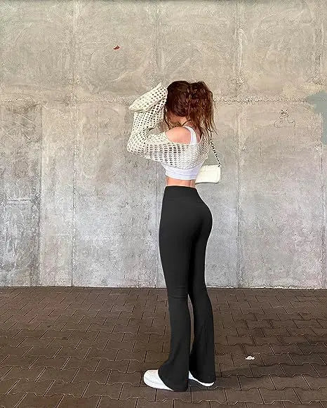 1pcs Women Leggings Ladies Career Long Trousers Lady Mid Elastic Yoga Fitness Pants Female Trainning Running Slim Tights Pant