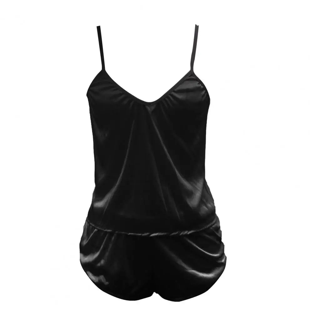 Female Sleepwear Set Sexy Low Cut Pajama Women Sleepwear Set