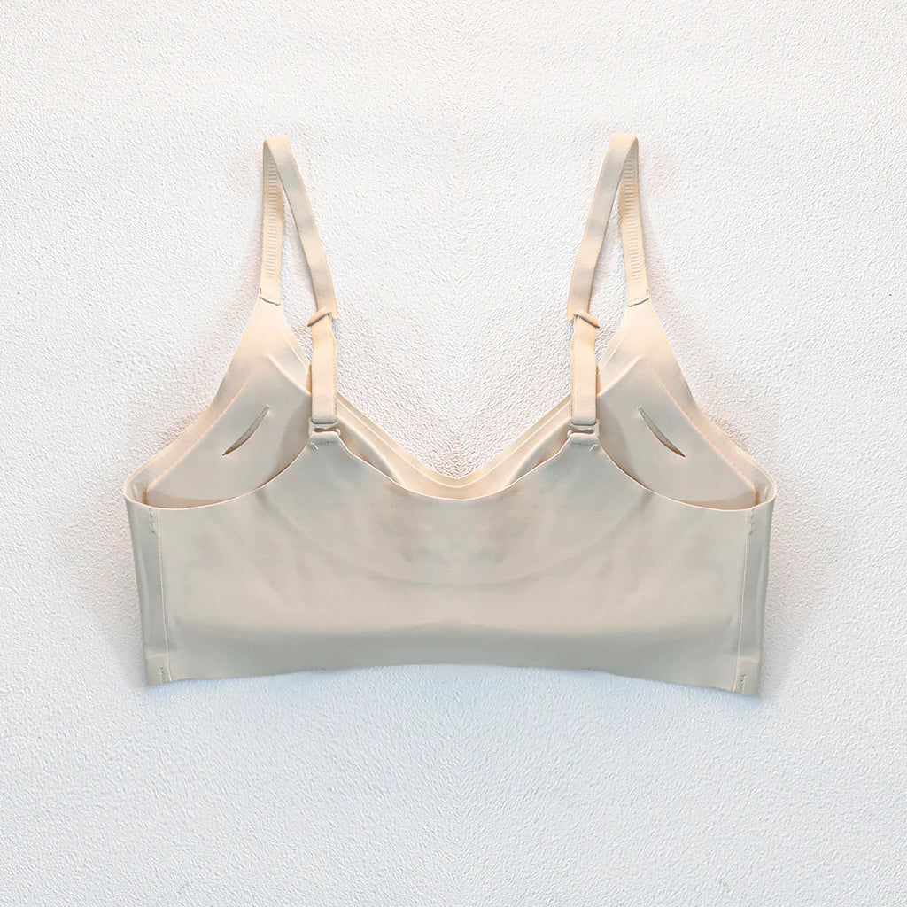 Soft Support Seamless Underwear Comfortable Gathering No Steel Ring Collection Light Thin Breathable Bra Style