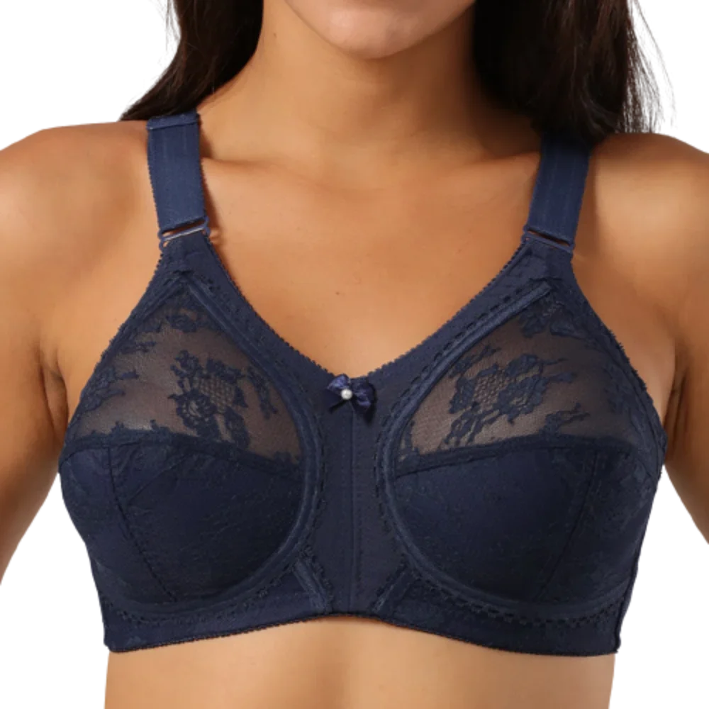 Large Size Bra for Women Ladies Underwear Translucent Lace Chiffon Wireless Minimizer Lingerie Brassiere Bralette Tops