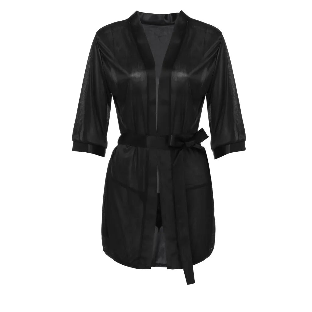 Satin Sleepwear Lingerie Nightwear