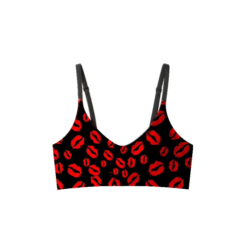 Soft Support Seamless Underwear Comfortable Gathering No Steel Ring Collection Light Thin Breathable Bra Style