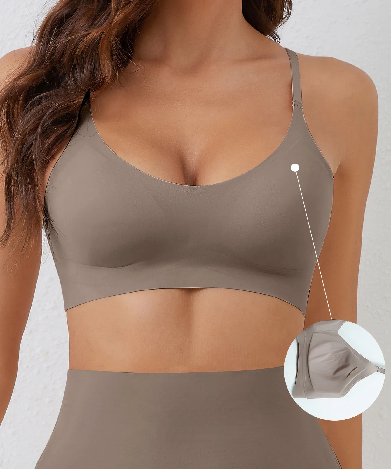 Soft Support Seamless Underwear Comfortable Gathering No Steel Ring Collection Light Thin Breathable Bra Style