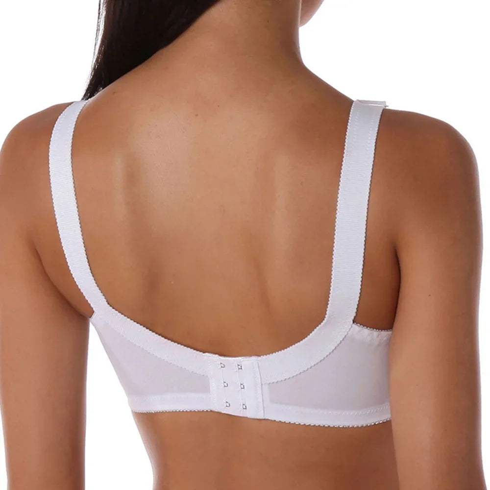 Large Size Bra for Women Ladies Underwear Translucent Lace Chiffon Wireless Minimizer Lingerie Brassiere Bralette Tops